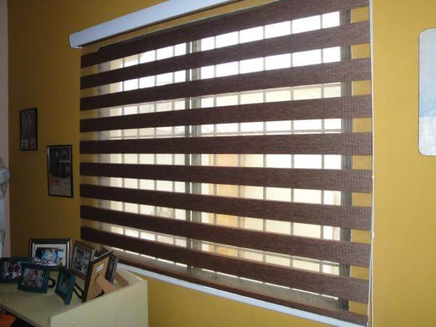 cortinas roller duo zebra